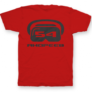Именная футболка с футуристичным шрифтом и шлемом виртуальной реальности #71
